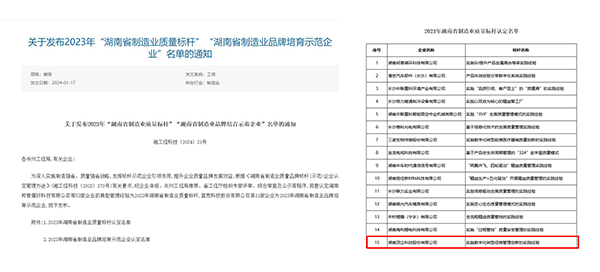 頂立科技獲“2023年湖南省制造業質量標桿企業”榮譽1.jpg